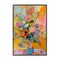 Stupell Industries Bright Hued Mod Bouquet Framed Giclee Wall Art Design by LSR Design Studio
